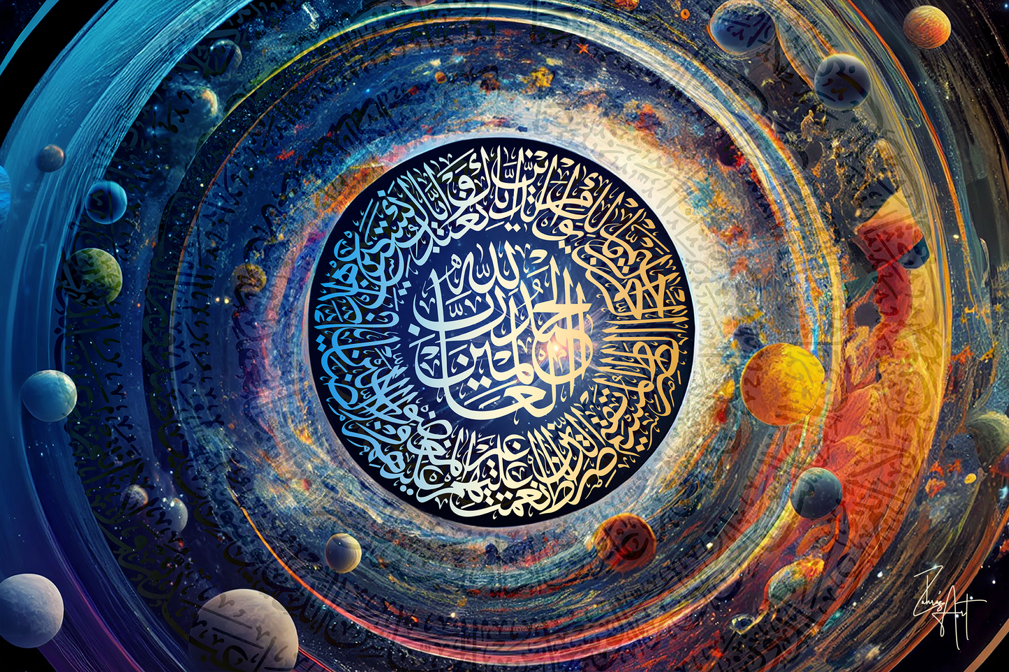 Surah Al-Fatiha - Planets